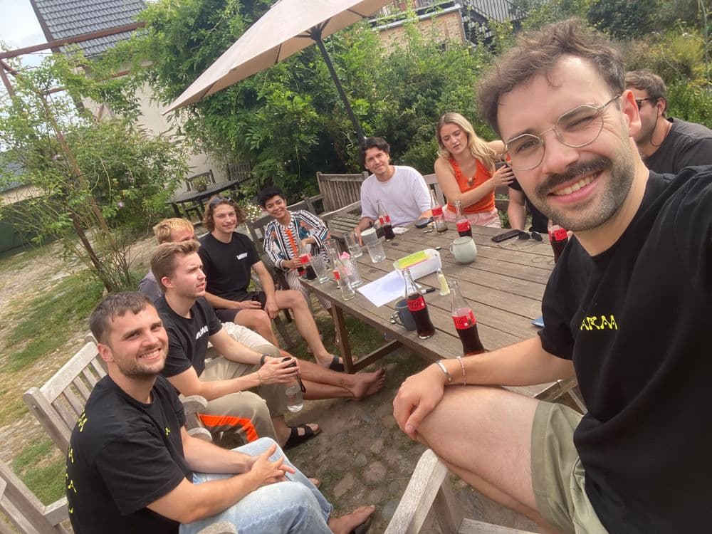 Das VARM Team bei einem gemeinsamen Offsite